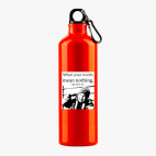 Металлическая бутылка 700 мл UV-DTF