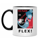 Кружка двухцветная