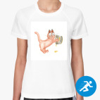 Женская спортивная футболка