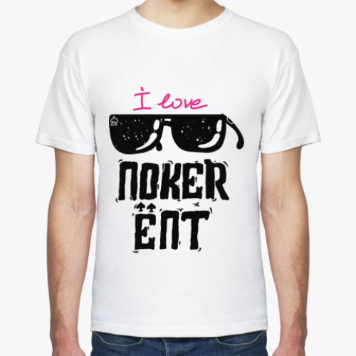 Футболка с принтом Покер ЕПТ