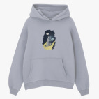 Толстовка худи оверсайз