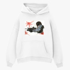 Толстовка худи оверсайз