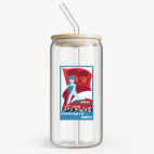 Банка с бамбуковой крышкой