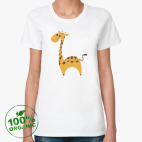 Женская футболка органик