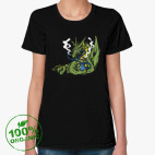 Женская футболка органик