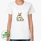 Женская футболка органик