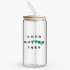 Банка с бамбуковой крышкой