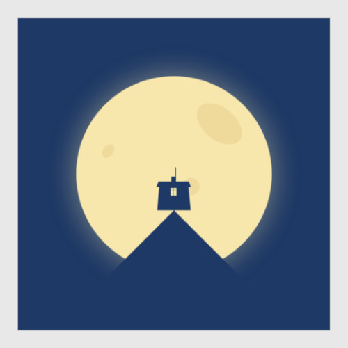 Постер с принтом На краю земли