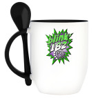 Кружка с ложкой