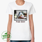 Женская футболка органик