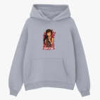 Толстовка худи оверсайз