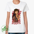 Женская футболка органик