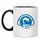 Кружка двухцветная