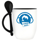 Кружка с ложкой