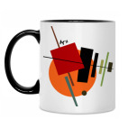 Кружка двухцветная