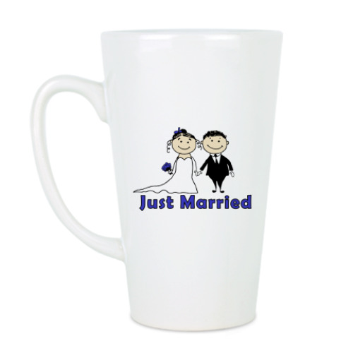 Чашка Латте Just married