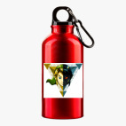 Металлическая бутылка 400 мл UV-DTF