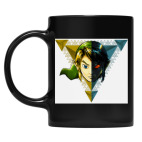 Кружка цветная UV-DTF