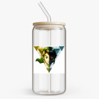 Банка с бамбуковой крышкой