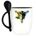 Кружка с ложкой