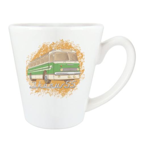 Чашка Латте с принтом IKARUS 55