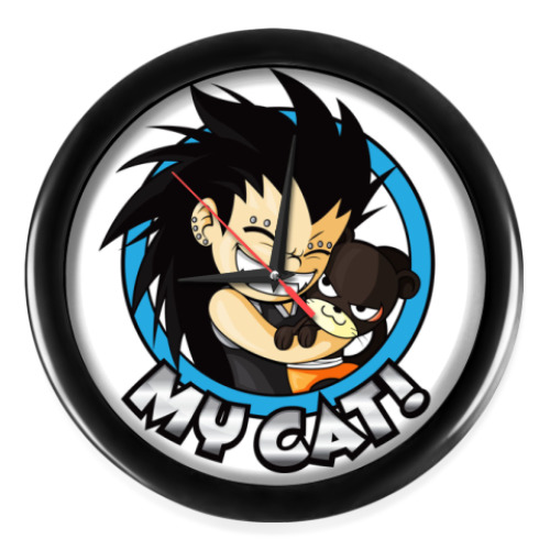 Настенные часы Fairy Tail Gazille&Pantherlily