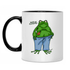 Кружка двухцветная