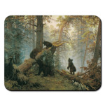 Утро в сосновом лесу