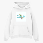 Толстовка худи оверсайз