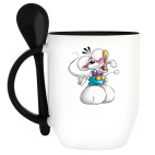 Кружка с ложкой