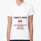 Женская рубашка поло