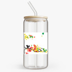 Банка с бамбуковой крышкой