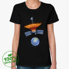 Женская футболка органик