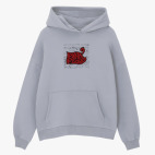 Толстовка худи оверсайз