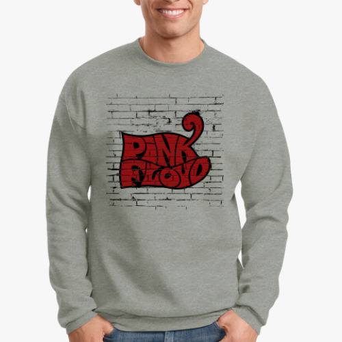 Свитшот с принтом Pink Floyd