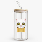 Банка с бамбуковой крышкой