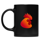 Кружка цветная UV-DTF