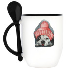 Кружка с ложкой