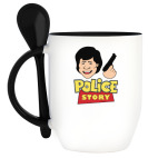 Кружка с ложкой