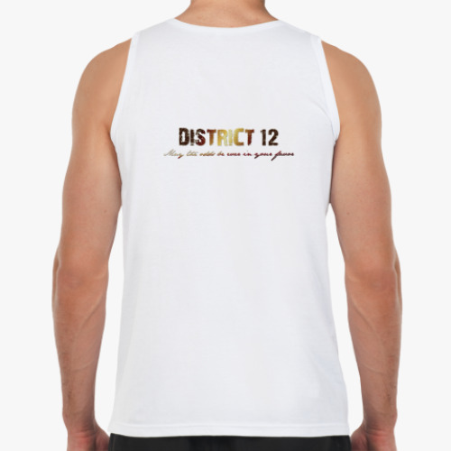 Майка с принтом  Голодные Игры