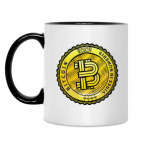 Кружка двухцветная