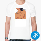 Мужская спортивная футболка