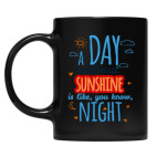 Кружка цветная UV-DTF