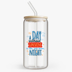 Банка с бамбуковой крышкой