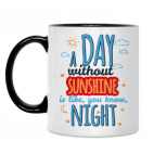 Кружка двухцветная