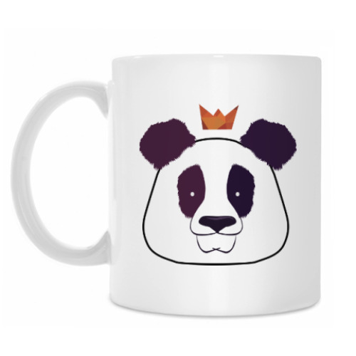 Кружка с принтом Король панда