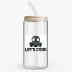 Банка с бамбуковой крышкой