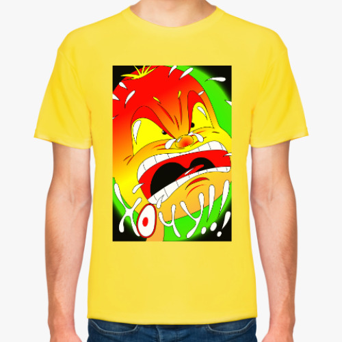 Футболка с принтом Крик души