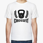 Кроссфит логотип с гирей