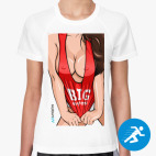 Женская спортивная футболка